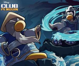 Puzzle Ninja πιγκουίνοι, οι χαρακτήρες του διάσημου Club Penguin